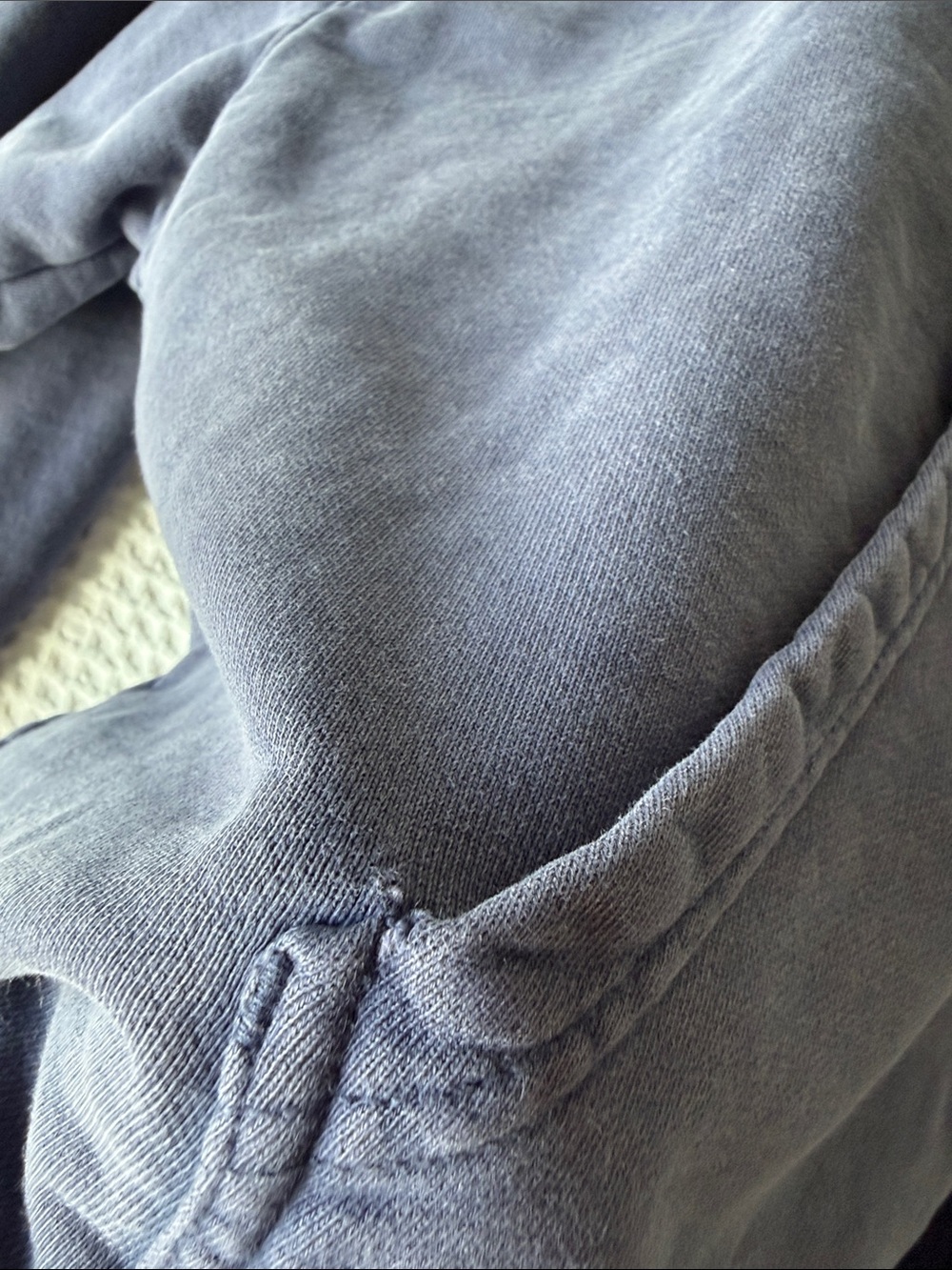 Daily Drills Oversized Hoodie and Joggers- Sunbleached Navy with Bandana Patch - Picture 7 of 8